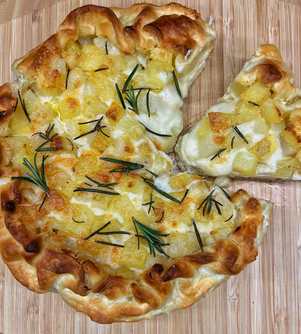 TORTA RUSTICA PATATE E SCAMORZA&nbsp;AFFUMICATA