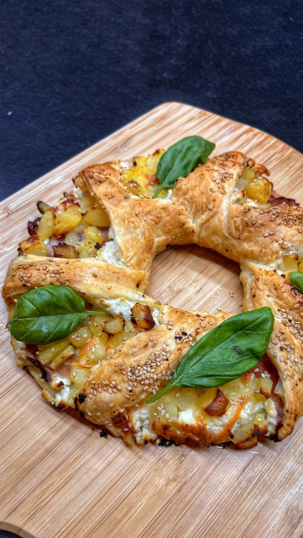 TORTA RUSTICA ZERO FATICA – PROSCIUTTO E&nbsp;PATATE