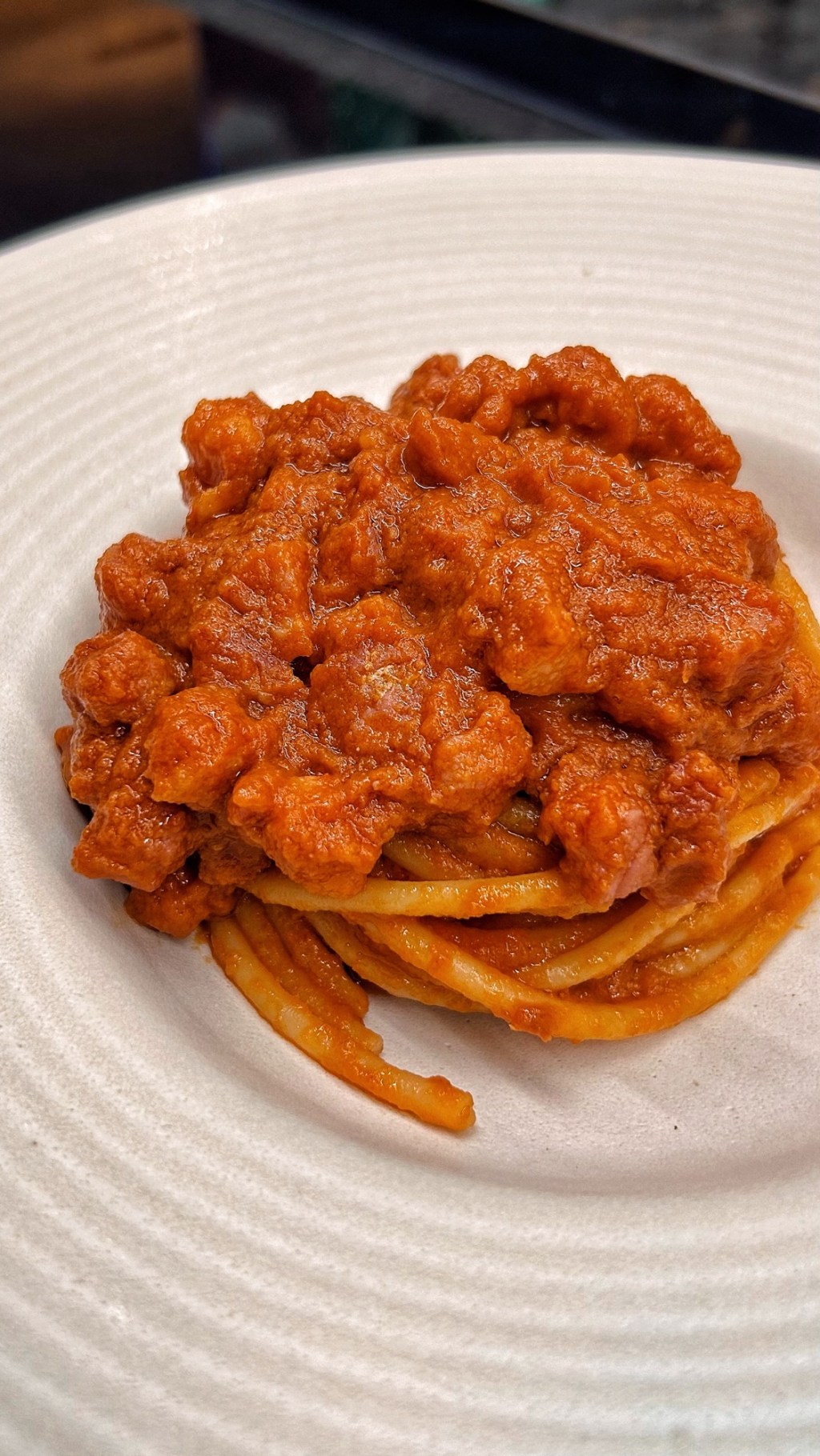 CREMA DI POMODORINI SECCHI PICCANTE E PANCETTA&nbsp;AFFUMICATA